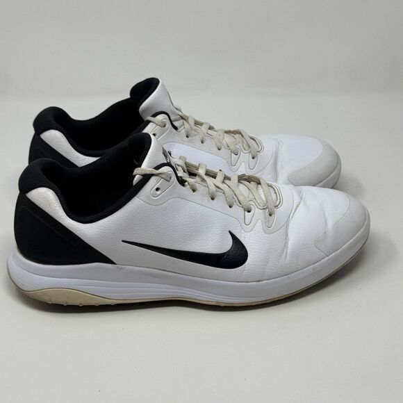 Nike Infinity G Golf Shoes Cleats Mens 12 W Wide White Black Fitsole CT0535-101 main image 9